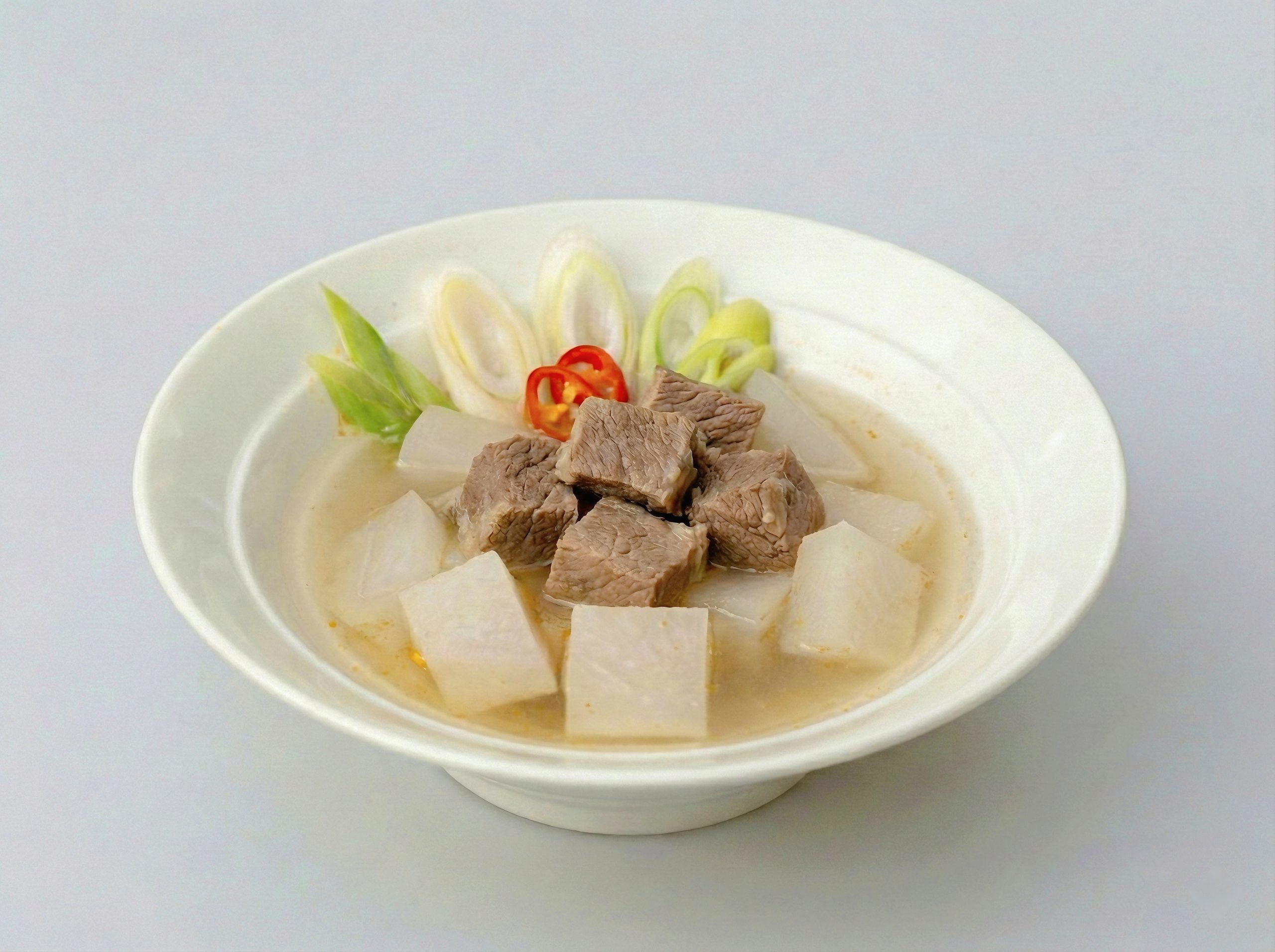 Canh thịt bò củ cải