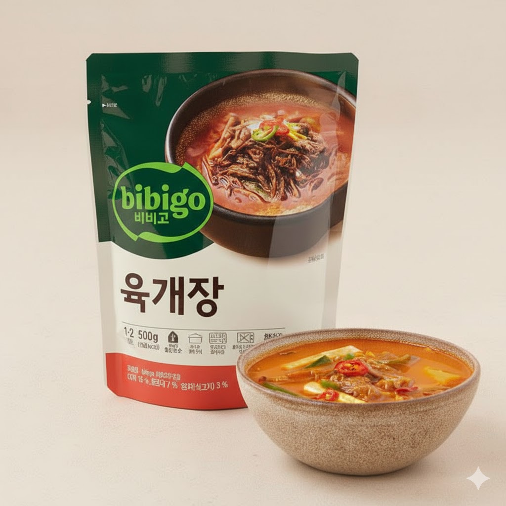 Cay bò cay Bibigo
