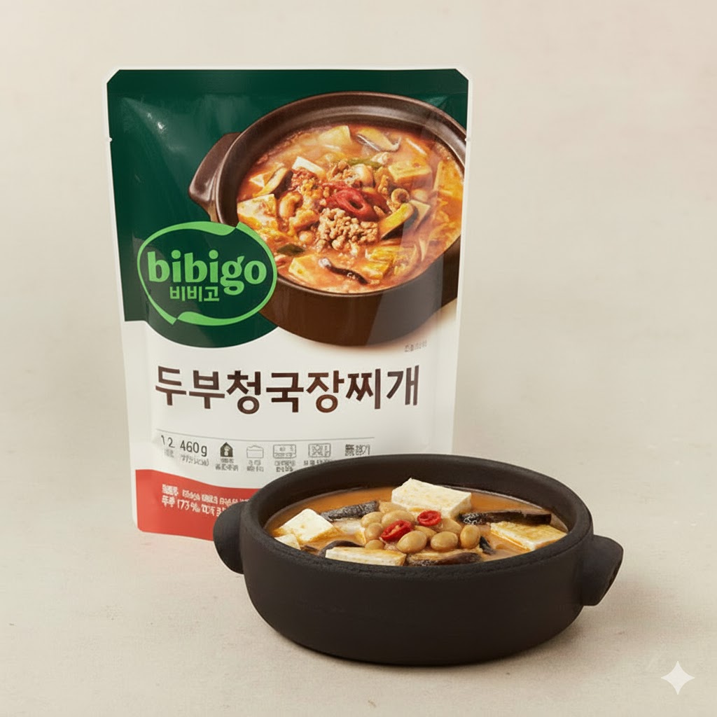 Canh tương đậu hầm đậu hũ