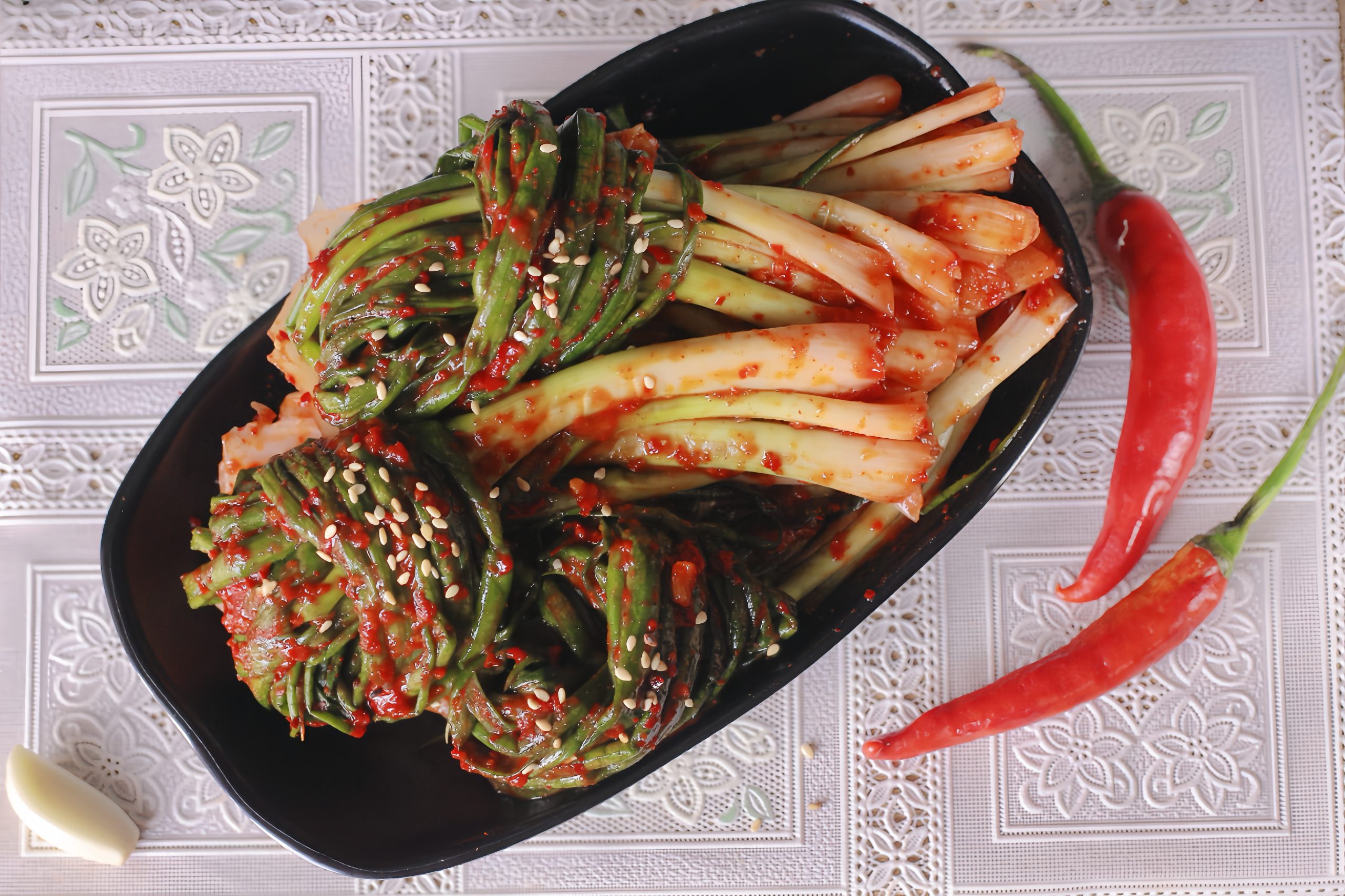 Kim chi hành lá 500g